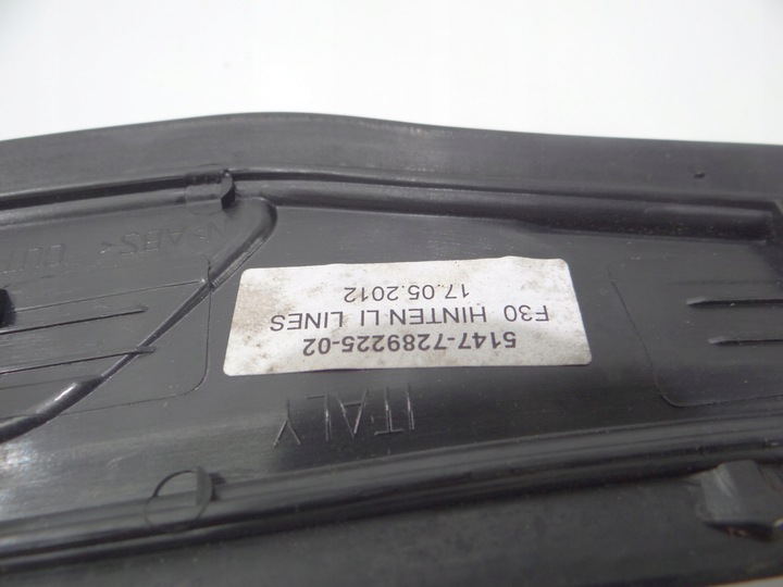 фото №8, Планки накладки порогові bmw f30 lci оригінальний номер 7289225 7260929 комплект