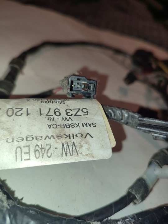 фото №9, Жгут электрический дверь левая vw fox 5z3971120a