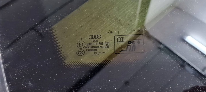 фото №8, A6 c8 4k скло кузовна ліва лівий зад універсал as3 20r 4k9845297e