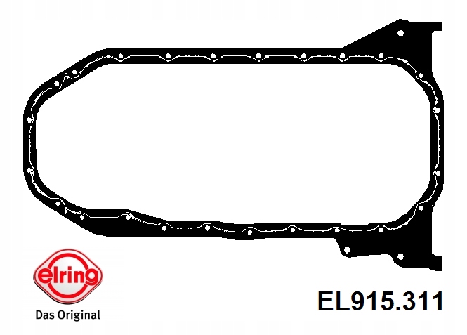 фото №14, Прокладка піддон ol. vw lt 2.4d/2.5tdi 90 el915311