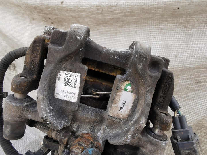 фото №7, Ford mondeo mk5 mkv fusion суппорт задний правый зад электрический оригинал