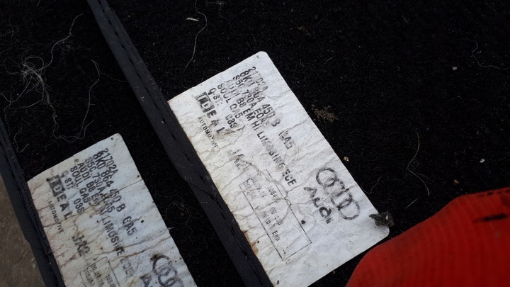 фото №11, S4 b8 рестайлинг a4 коврик коврики велюровые перед зад