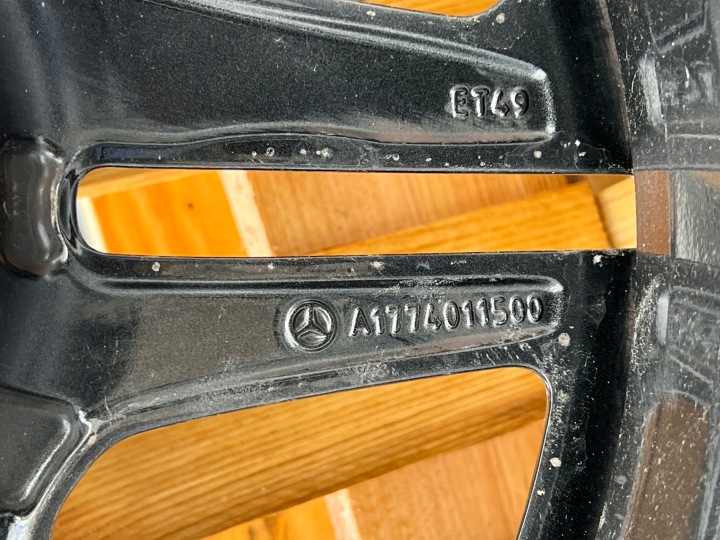 фото №15, Диски диски алюмінієві amg 7,5jx18 et49 5x112 a1774011500 7.5" x 18" 5x112 e