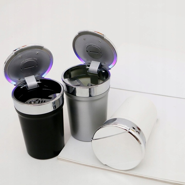 фото №2, Пепельница автомобильная з освещение led пепельница автомобильная з