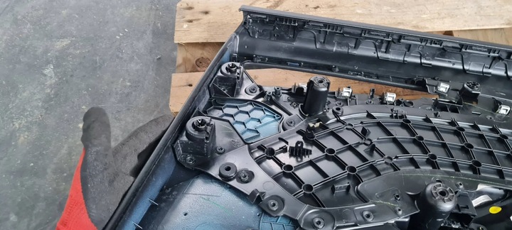 фото №5, Q5 80a боковина оббивка двері лівий зад задній алькантара