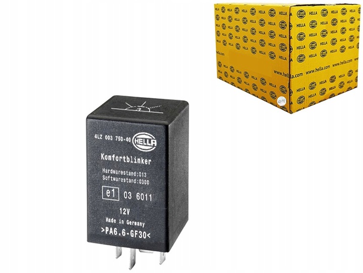фото №2, Hella 4lz 003 750-401 реле поворотов