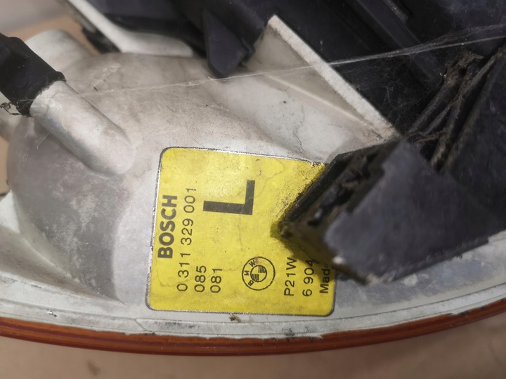 фото №13, Лампа левая перед передняя + поворотник bmw 3 e46 купе годы 1998-2002