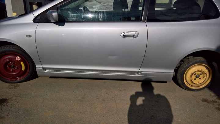 фото №1, Накладка планка пороговая порог honda civic vii левая 3d 2001-2005