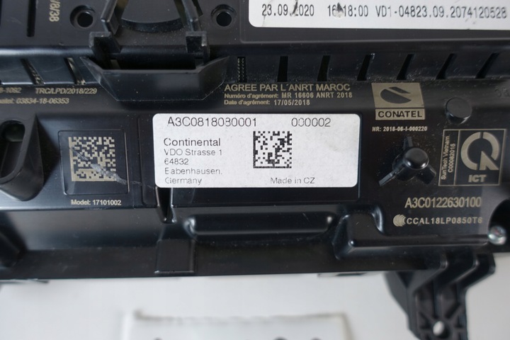 фото №7, Спідометр  віртуальний прилади lcd seat tarraco 5fj920320a