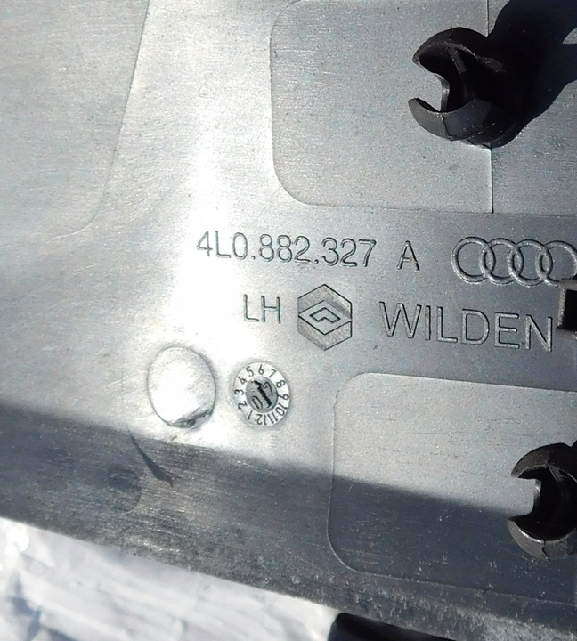 фото №6, Q7 4l защита заглушка маскировочная накладка сиденья левый правые перед 4l0881325c 881326c