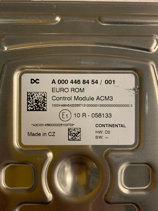 фото №3, Mercedes atego actros mp5 блок управления adblue acm3 a0004468454