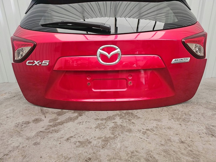 фото №7, Mazda cx-5 i 2012-2016 кришка багажника комплектна 41v