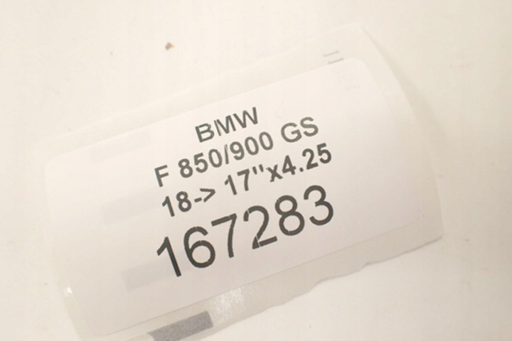 фото №16, Bmw f 850 900 gs 18- диск зад 17"x4.25