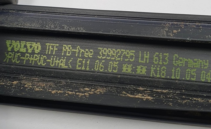 фото №5, Планка дах дахова лівий зад 613 volvo v70 ii 39992795