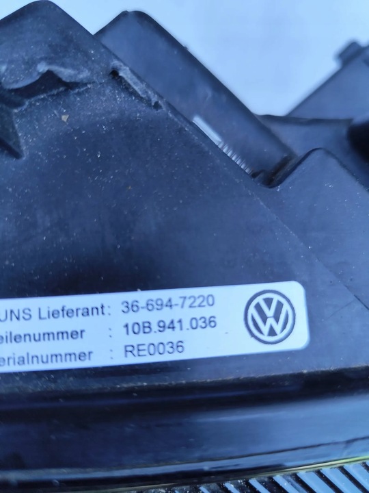 фото №9, Vw id3 id.3 правий перед права передня лампа пошкоджена na запчастини