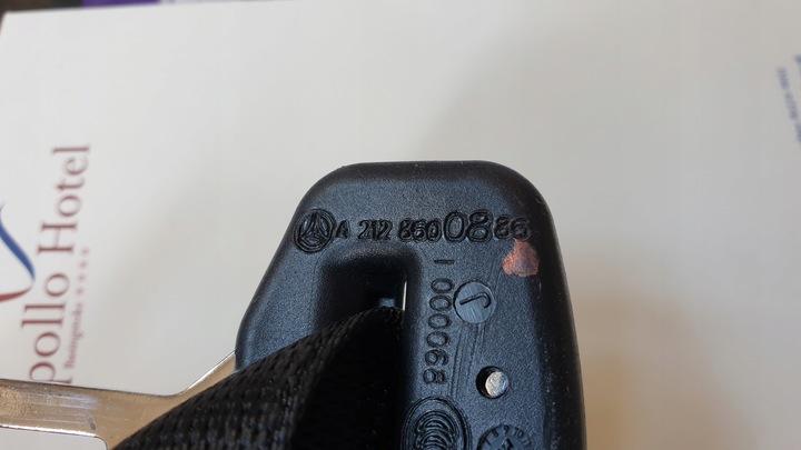 фото №12, Ремені безпеки mercedes e w212 a2128600786