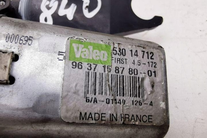 фото №8, Моторчик дворники крышки peugeot 307 break 3e 9637158780 2.0l дизель