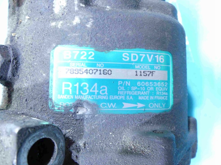 фото №6, Компрессор кондиционера fiat stilo 7895407160