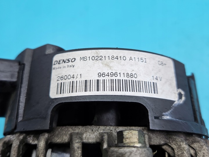 фото №7, Тест генератор citroen c4 i 9649611880 1.6 16v