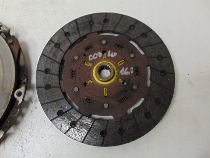 фото №9, Сцепление диск i прижим fiat doblo ii 1.6 mtj 55212656 55209820