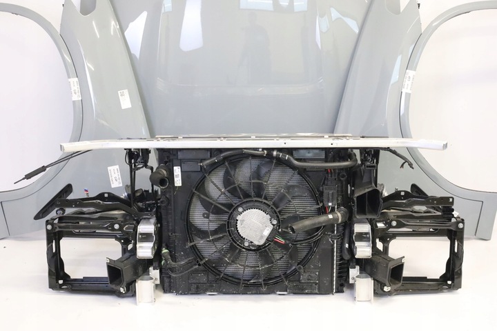 фото №9, Перед bmw x3 g01 x4 g02 lci рестайлинг бампер капот крыло led м-пакет c4p