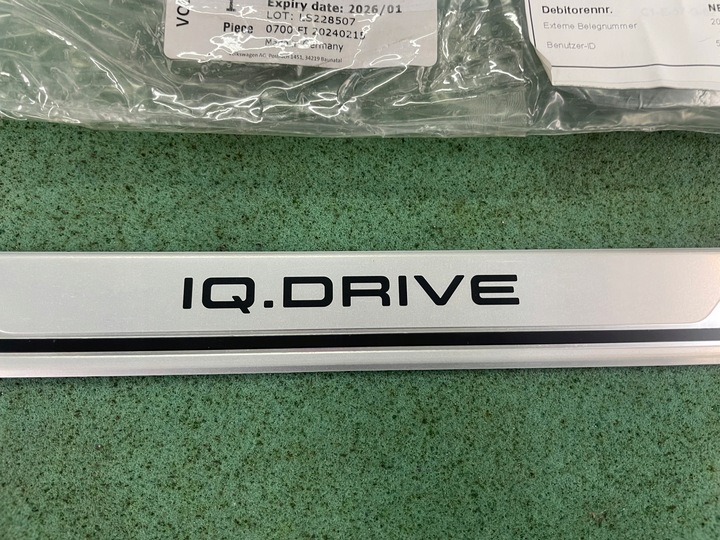 фото №2, Планка накладка порогова ліва volkswagen t-roc iq-drive 510853537f нова оригінальний номер