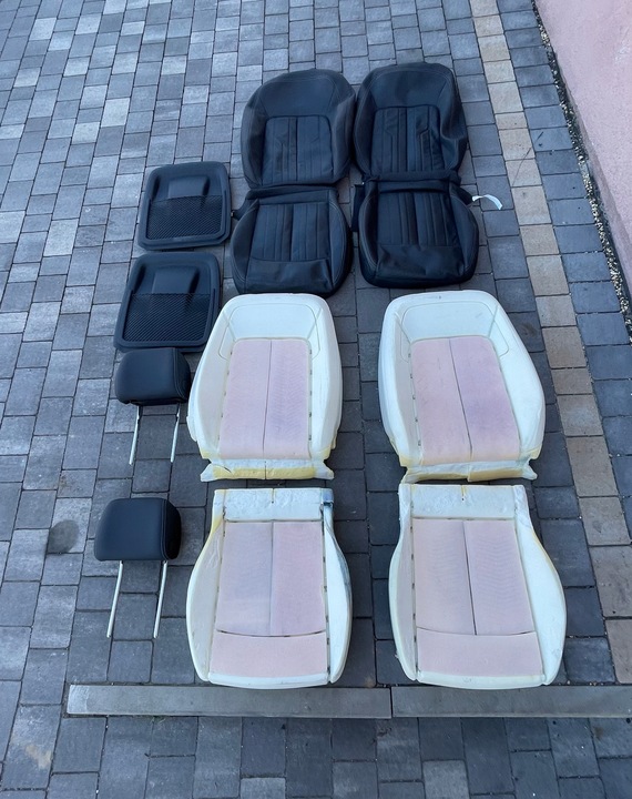 фото №1, Audi a6 a7 сиденье обивка кожа