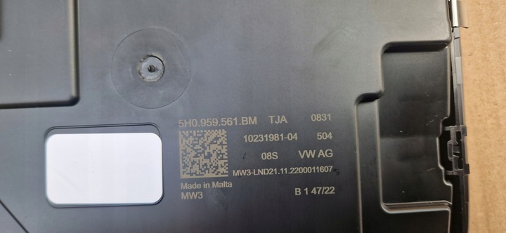 фото №3, Лампа потолок golf 8 viii 5h0959561bm оригинал новая