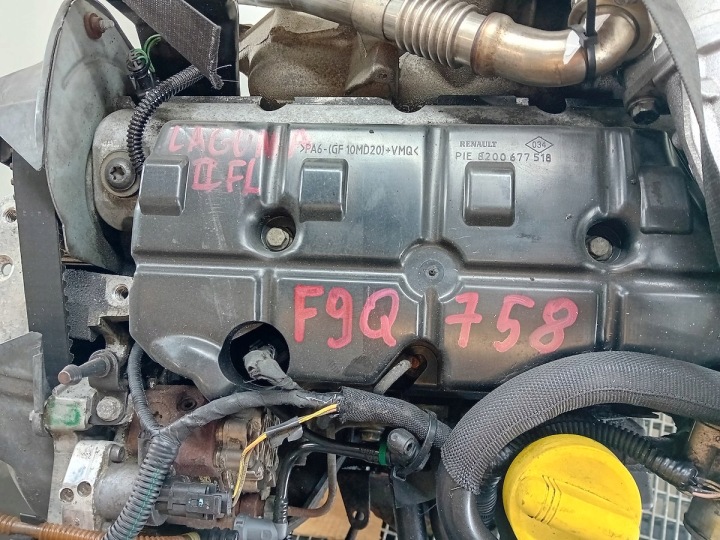 фото №14, Двигатель renault laguna ii рестайлинг f9q758 1.9 dci