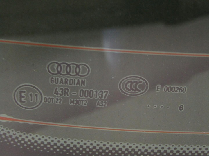 фото №5, Стекло задняя зад 16r audi a4 b9 sedan 8w 131507
