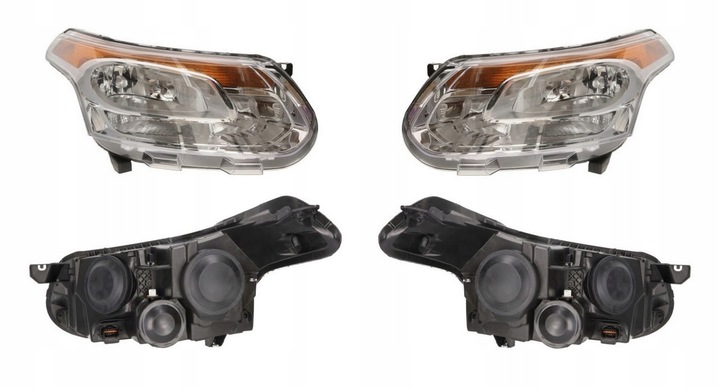 фото №1, Фара лампа citroen c3 picasso 08- лівий + правий depo