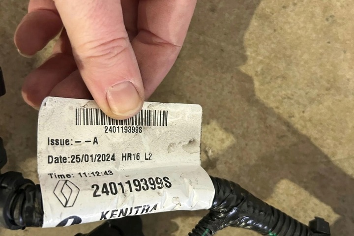 фото №15, Джгут двигуна renault 240119399s 1.6l 2024