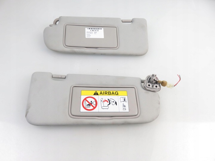 фото №2, Захисні накладки сонцезахисний infiniti q50 комплект