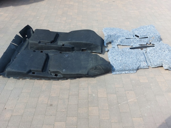фото №7, Skoda fabia iii ковёр шумоизоляция покрытие пола 6v1863367e 6v0863919