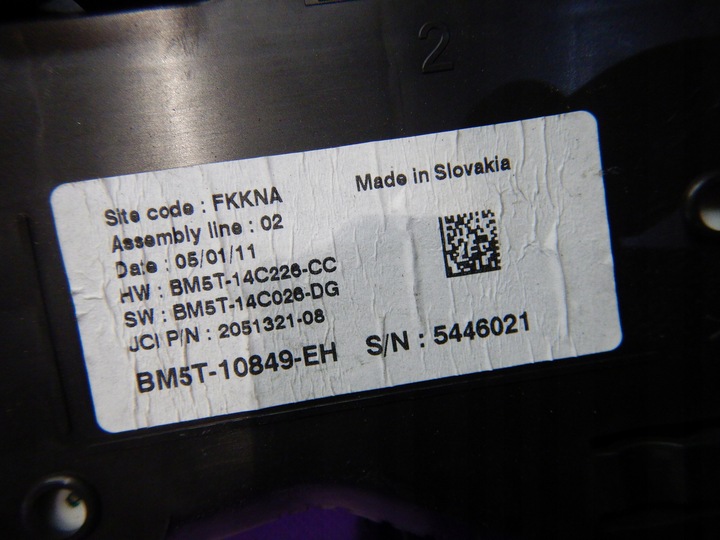 фото №5, Ford focus mk3 iii 11- 1,6 ti спидометр приборы bm5t-10849-eh bm5t-14c226-cc