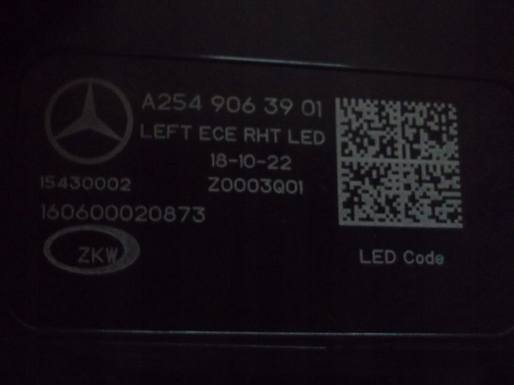 фото №12, Mercedes glc 254 w254 фари лампи led high performance нове комплектні