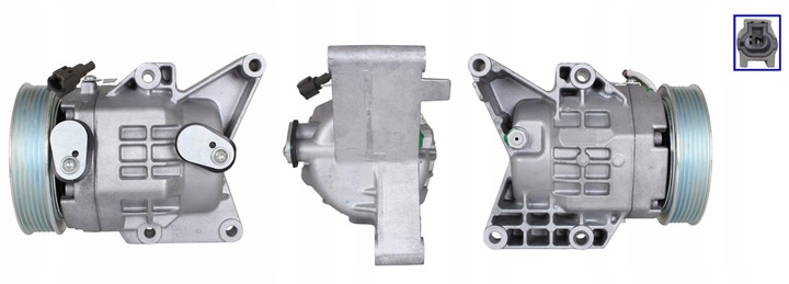 фото №2, Компресор кондиціонера lucas do ford c-max ii 1.5