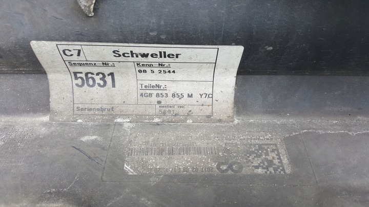 фото №15, Планка порогова ліва audi a7 s-line 4g8853859j