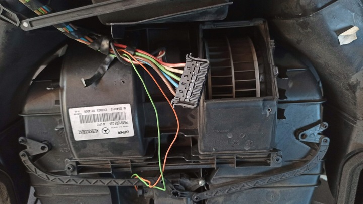 фото №9, Mercedes w639 vito обігрівач кондиціонер a6398303560kz