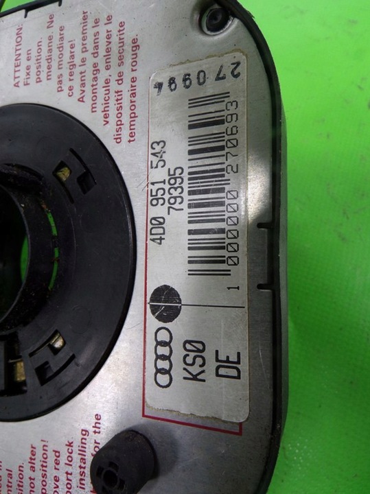 фото №12, Audi a4 b5 переключатель комбинированный подрулевые рычаги лента подушка безопасности 8d0953503 4d0951543d