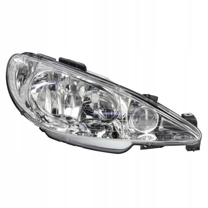 фото №1, Фара лампа p peugeot 206 09.98-04.09 tyc 20-6