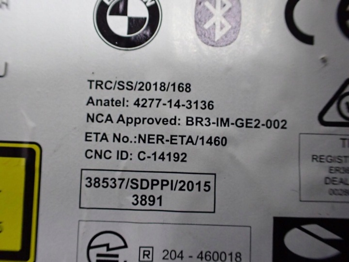 фото №12, Магнітола навігація магнітола заводська оригінал harman 6842991 9824990 bmw i3 i01 19r