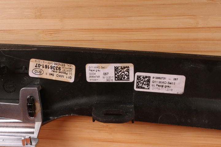 фото №10, Bmw g11 g12 планки dekor туннеля среднего консоли topola серый 9330615