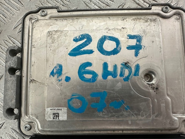 фото №10, Peugeot 207 1.6 hdi блок керування двигуном (ecu) 9663786480 0281012465