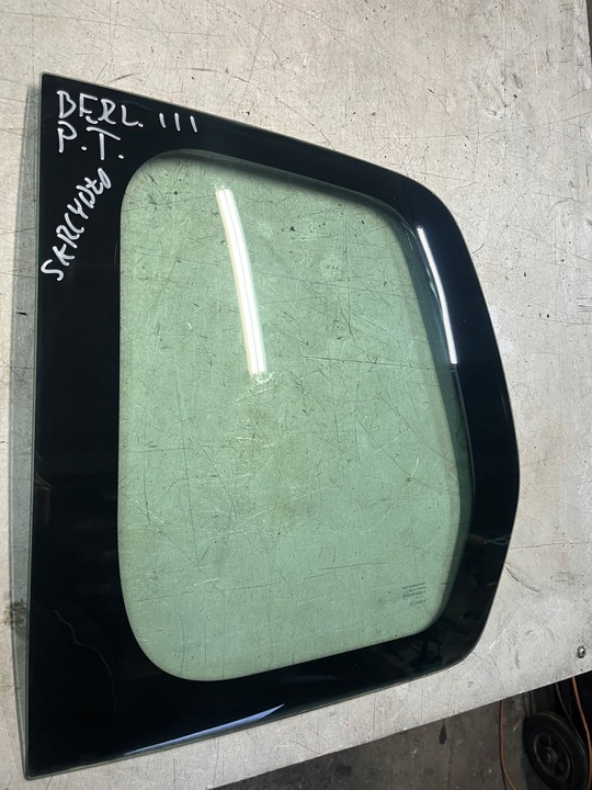 фото №2, Скло двері розпашний права зад citroen berlingo iii partner 08-18