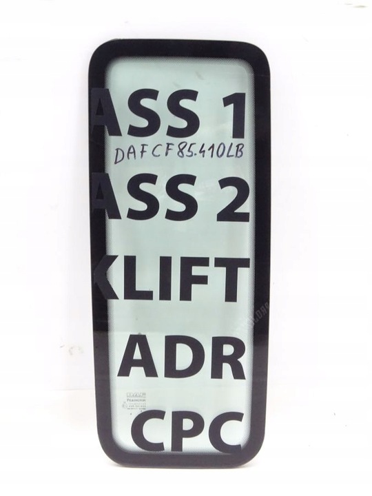 фото №1, Daf cf 85 01-13 скло кабіни бокова ліва 08r