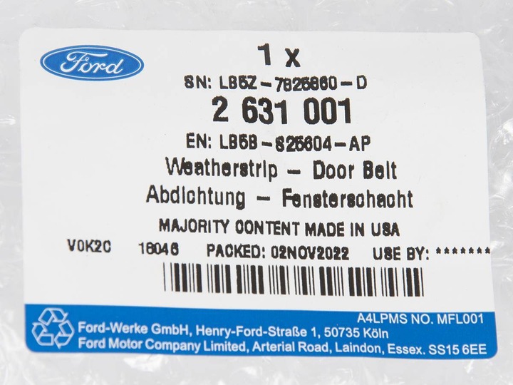 фото №4, Планка przyszbowa правая зад explorer 20-