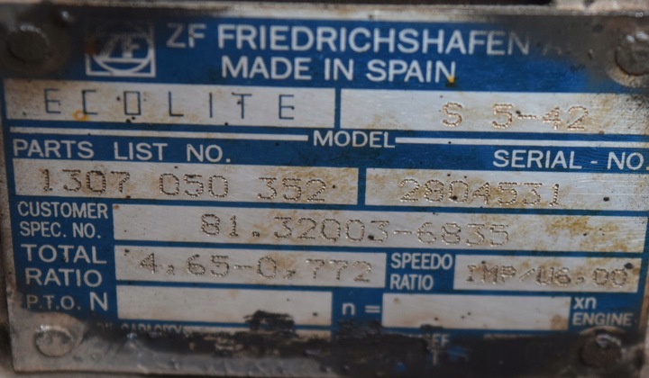фото №4, Коробка передач коробки передач zf s5-42 2013