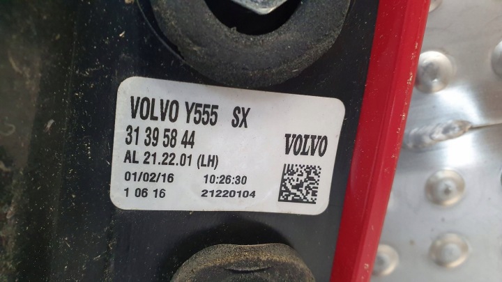фото №11, Фара зад левая volvo v40 ii 31395844 12-