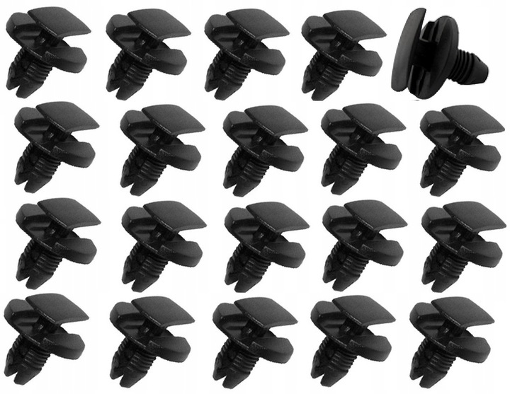 фото №1, 20x клипсы подкрылки защитные накладки citroen c3 c4 c5 c6 ds5